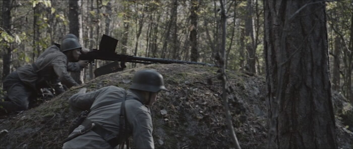 Finnish Lahti L-39 anti tank rifle in Unknown Soldier movie