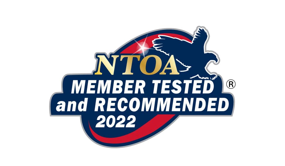 NTOA Member Tested and Recommended 2022 Gold Award logo