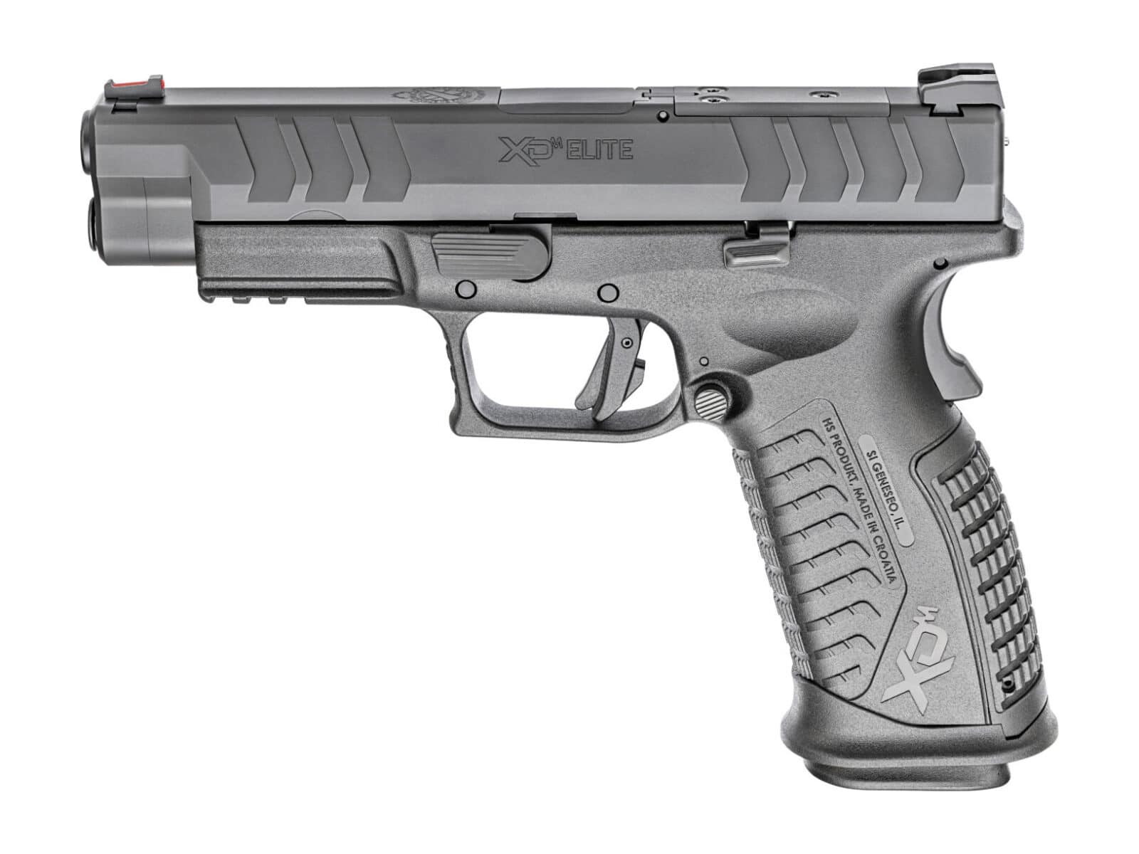 Side profile of an XD-M Elite 4.5" 10mm pistol