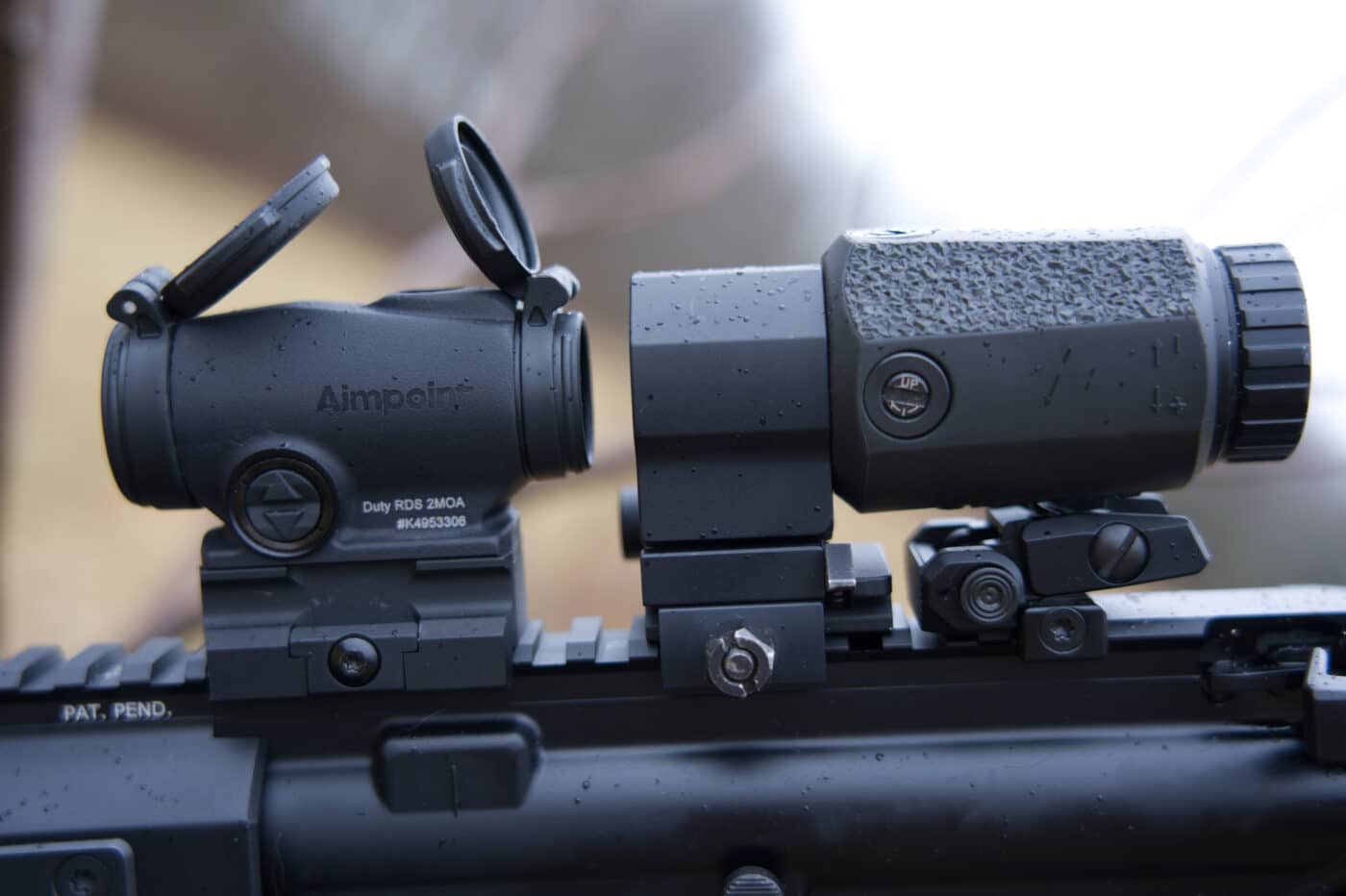 Aimpoint RDS LVPO on a Springfield SAINT Edge rifle