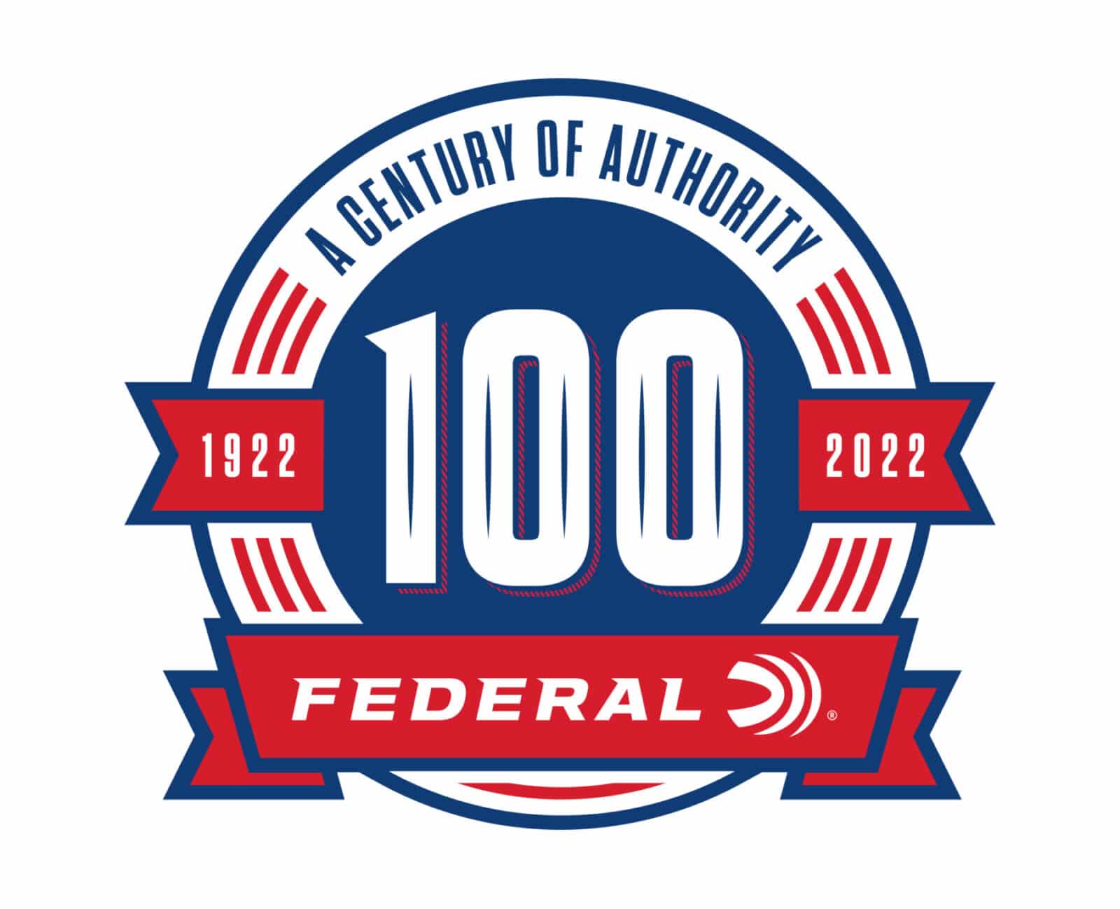 Federal 100 years logo