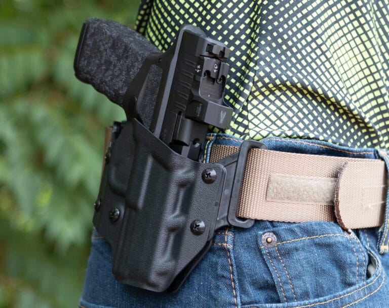 Crucial Concealment Covert OWB Holster for the Hellcat Pro The Armory
