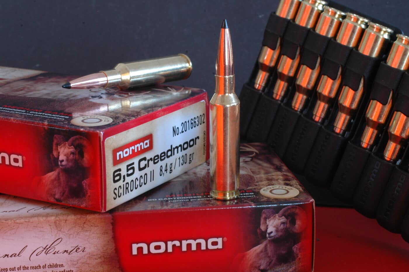 Norma 6.5 Creedmoor cartridge