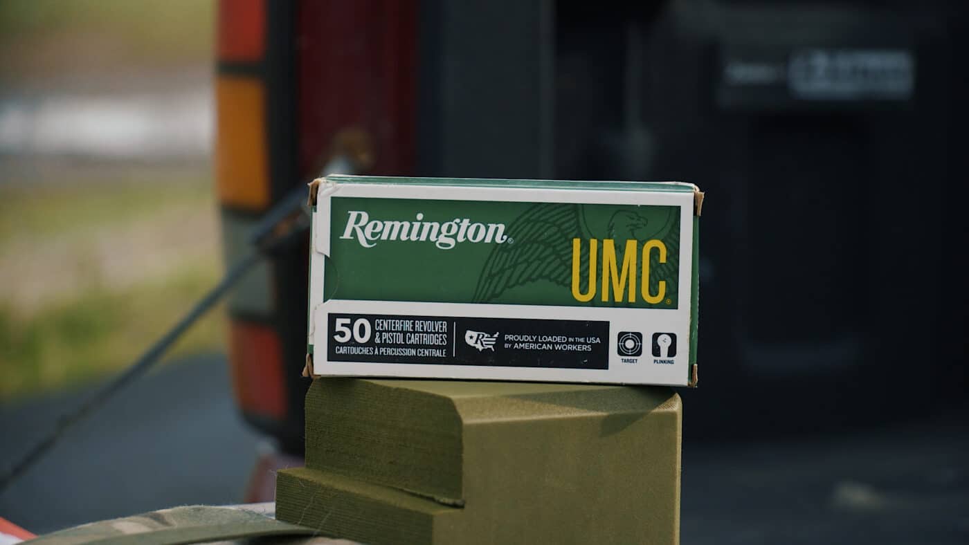 Remington ammunition used in long range pistol testing