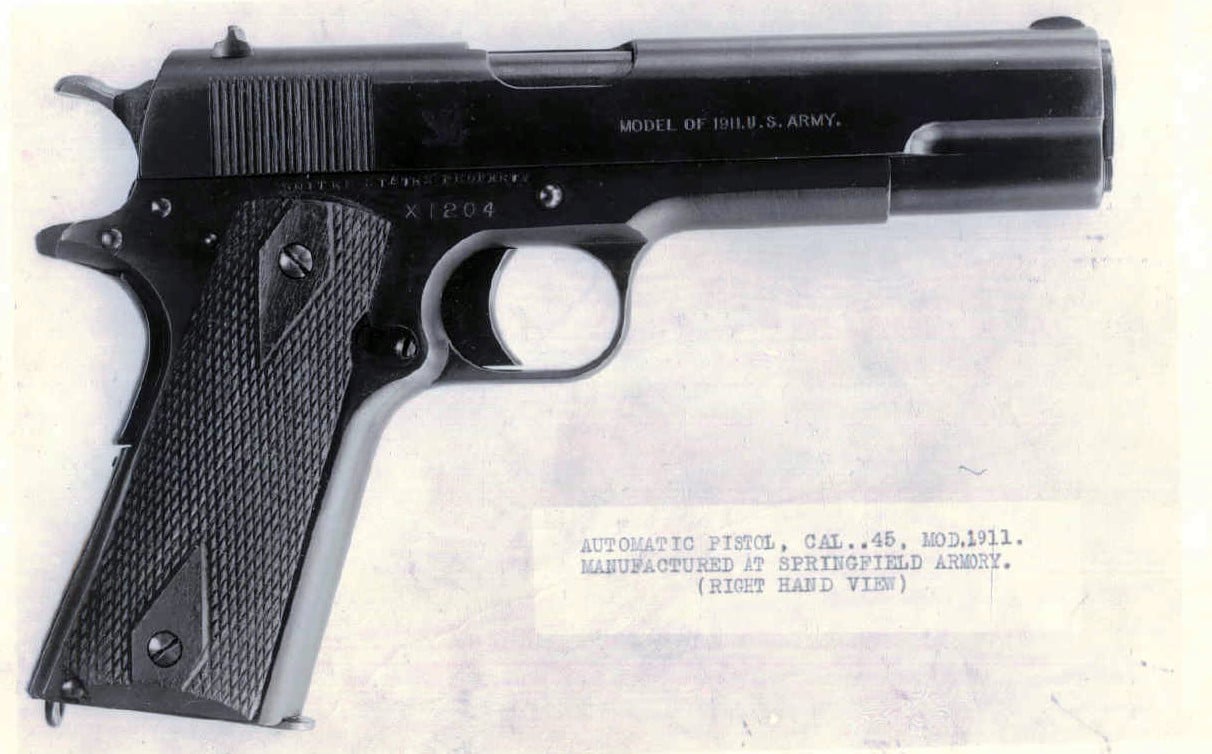M1911 made at Springfield Armory
