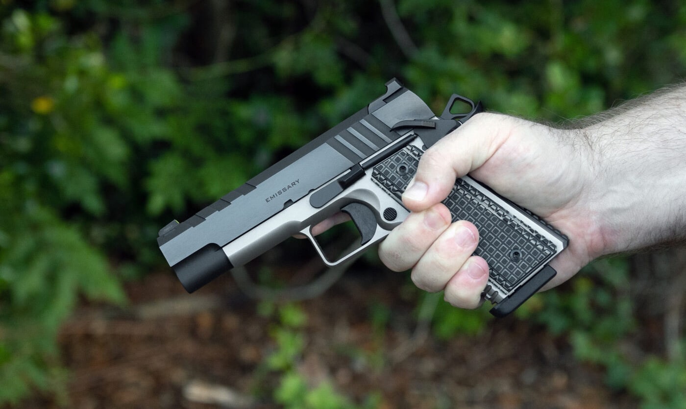 Hands on with the Springfield Emissary 1911 in 9mm with 4.25 inch barrel