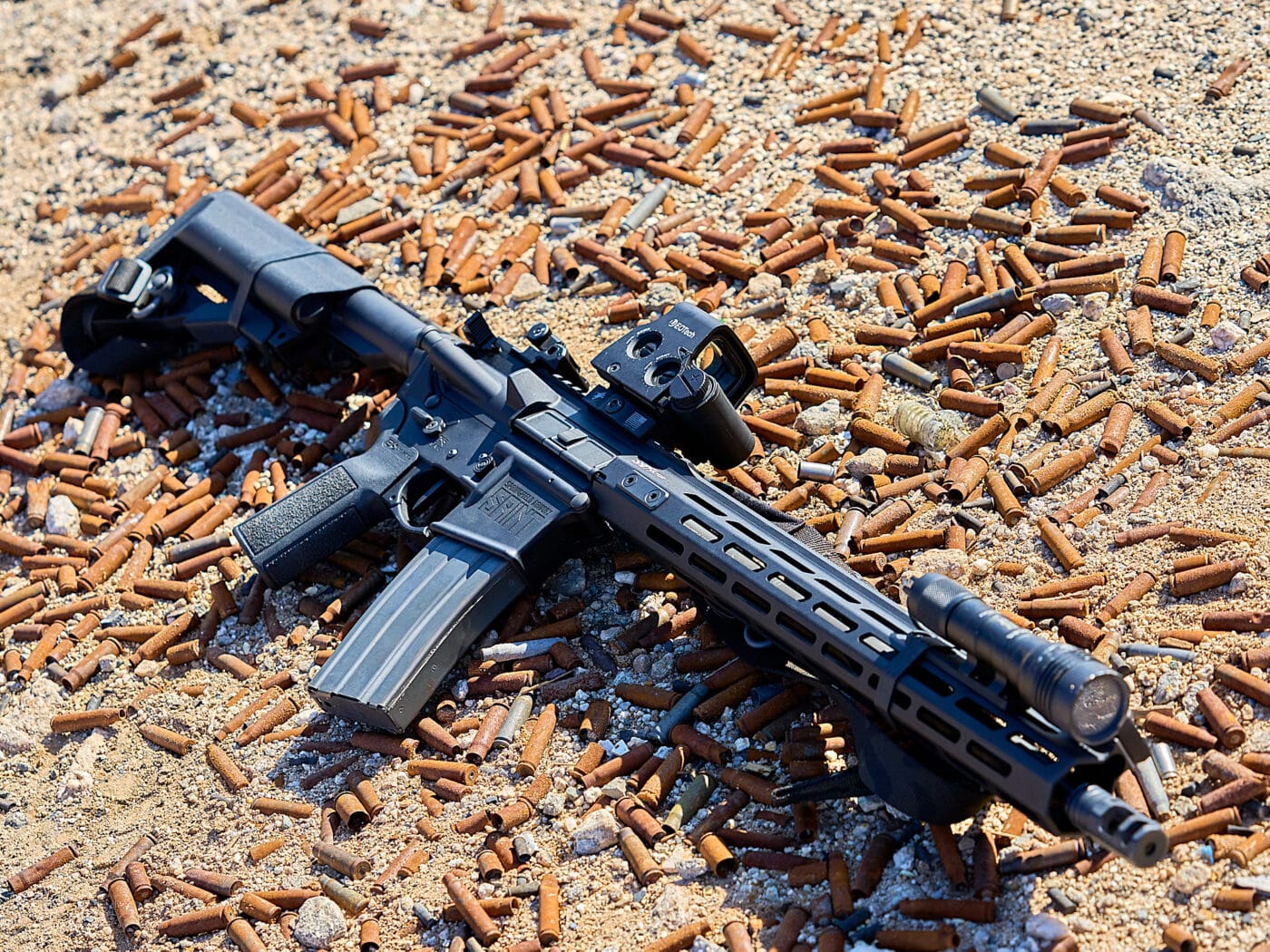 Modified AR-15 for self defense and tactical use