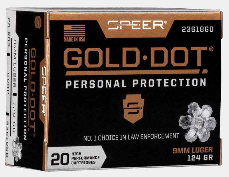 Speer Gold Dot Personal Protection 9mm