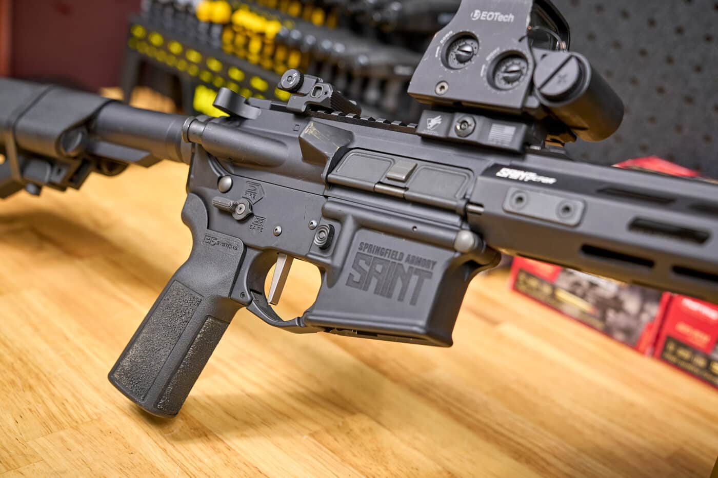 Blackout Defense AR Zero Trigger Installed in SAINT Rifle
