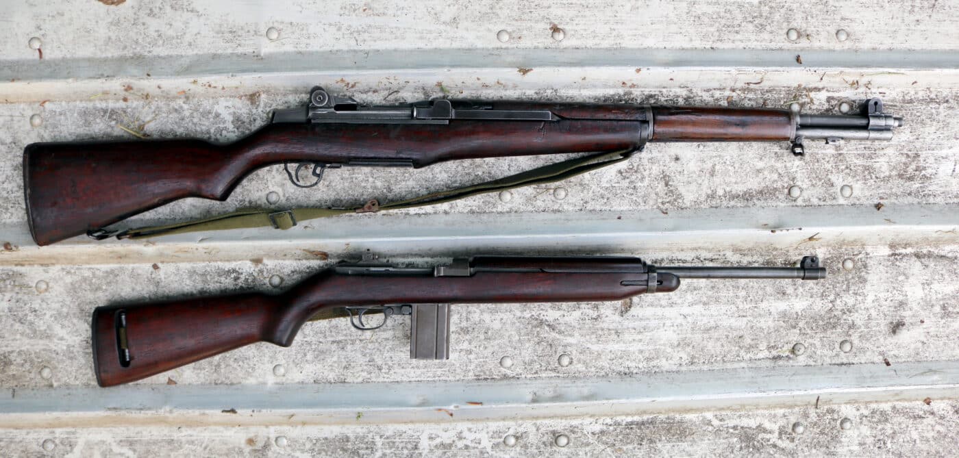 M1 Garand and M1 Carbine