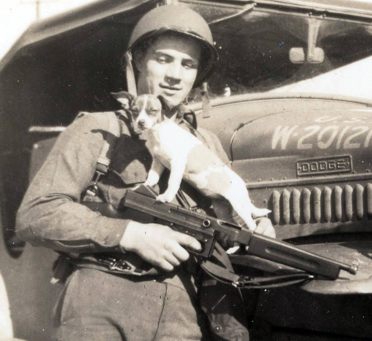 M1 Thompson Dog Dodge France WWII
