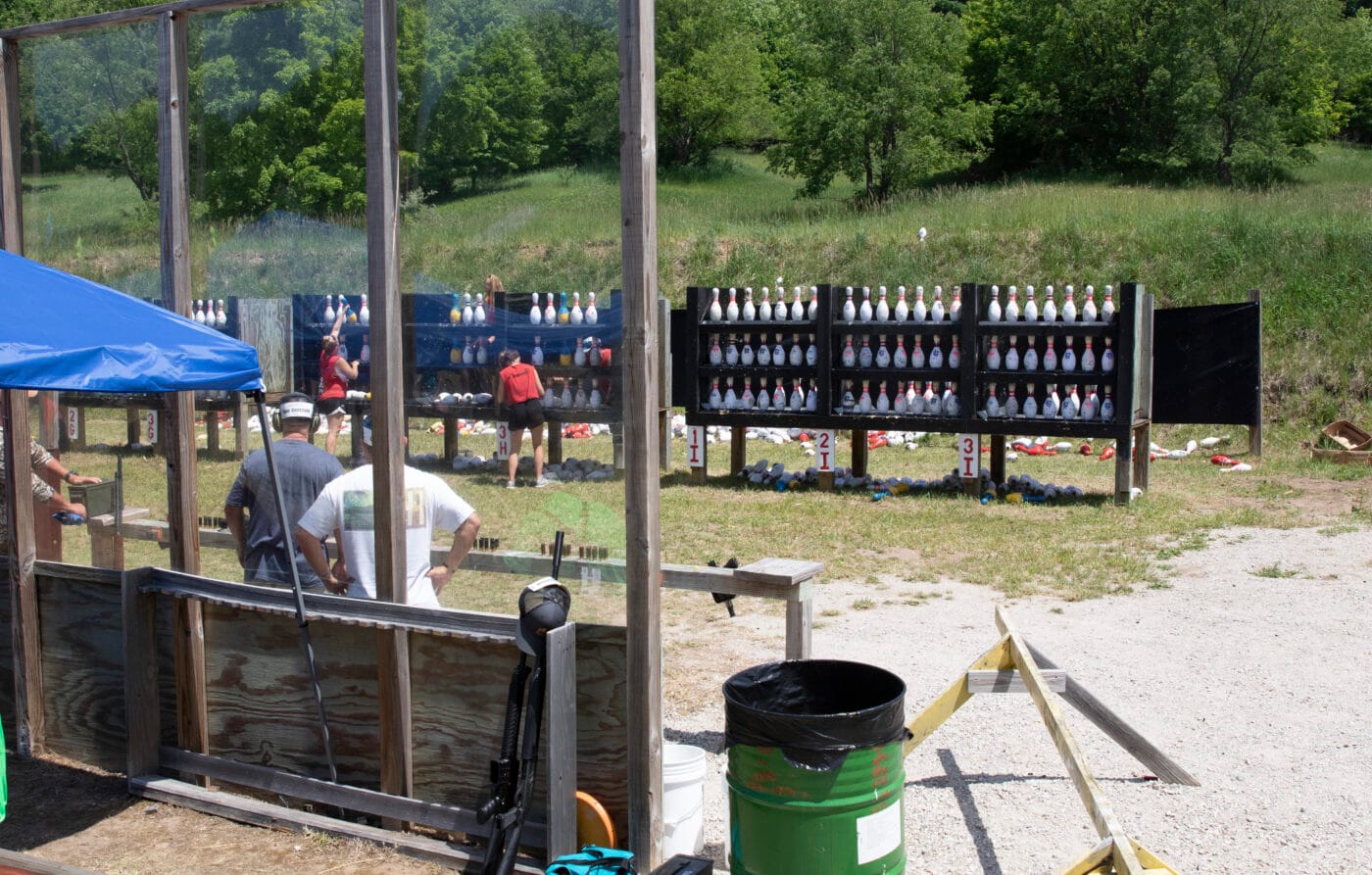 Massad Ayoob at the 2022 Pin Shoot