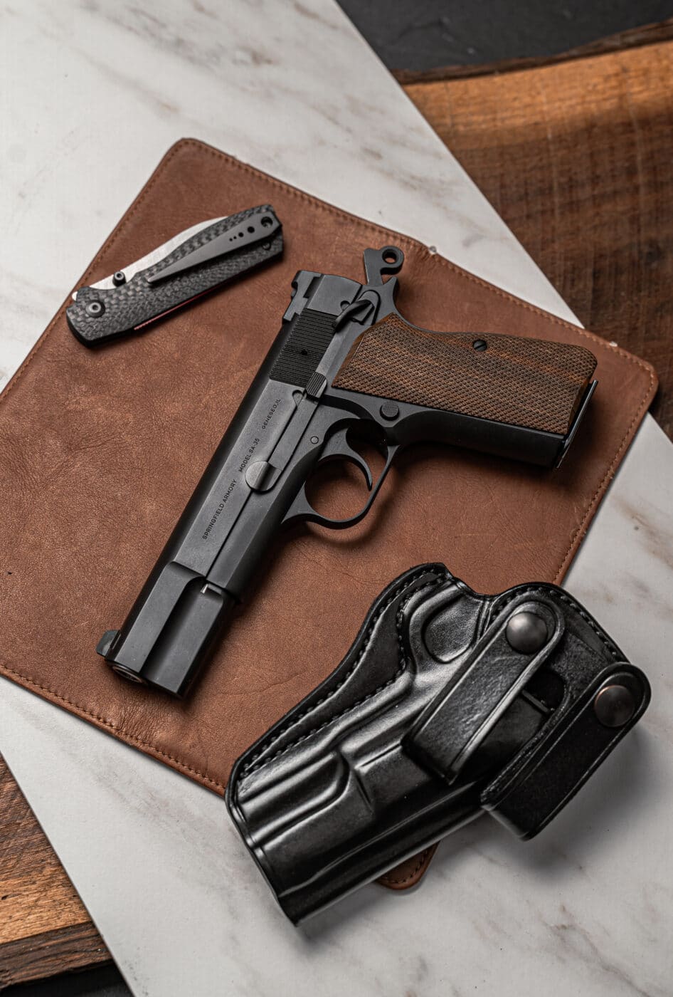 carrying the SA-35 for self-defense