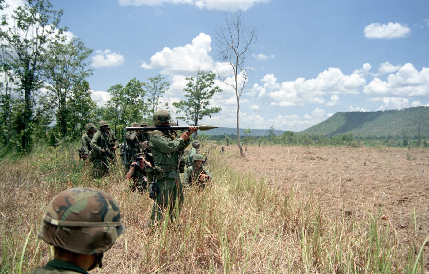 RPG-2 being tested by US troops