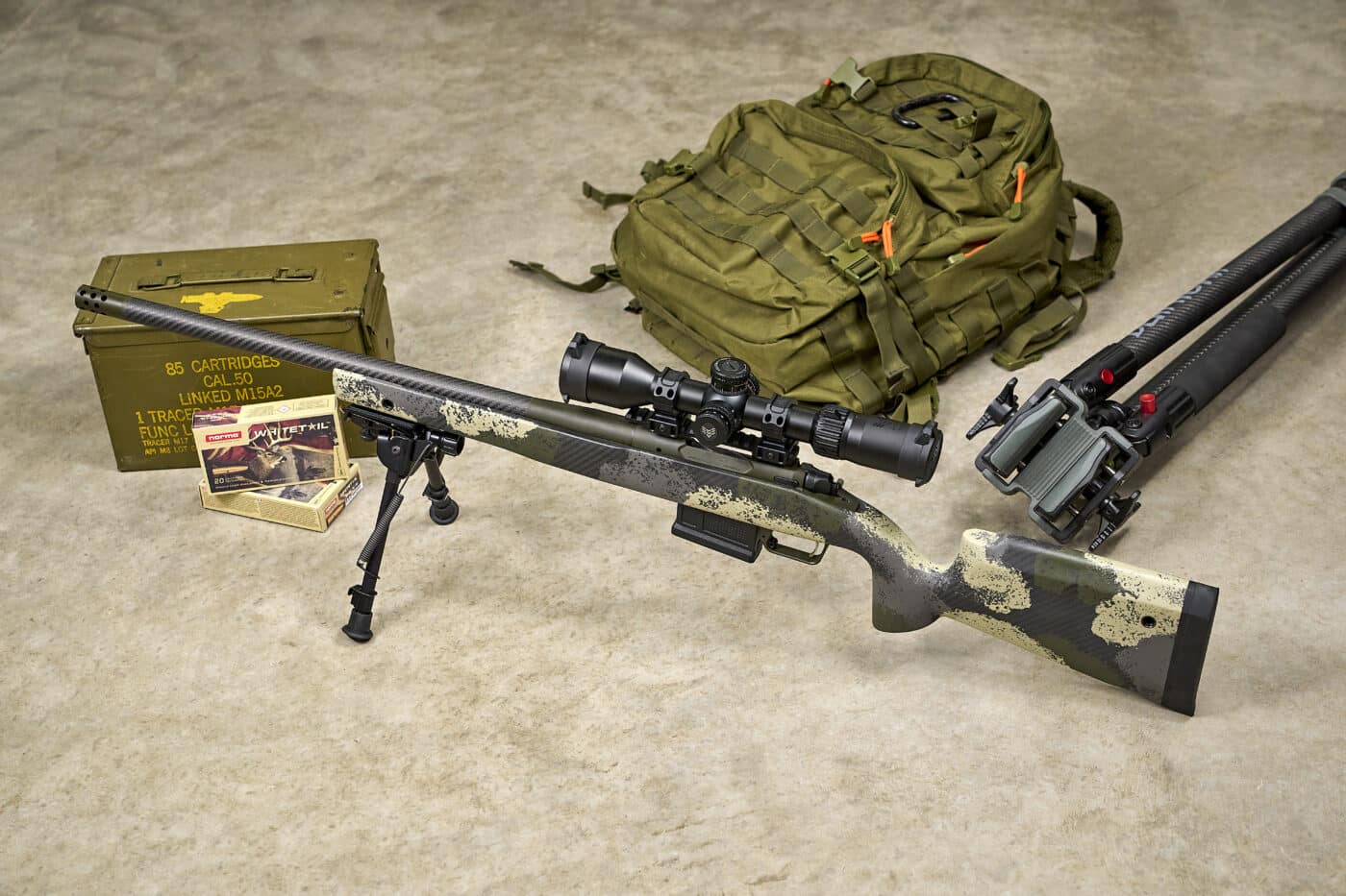 Swampfox Kentucky Long scope mounted on a Springfield Armory Waypoint 2020 rifle