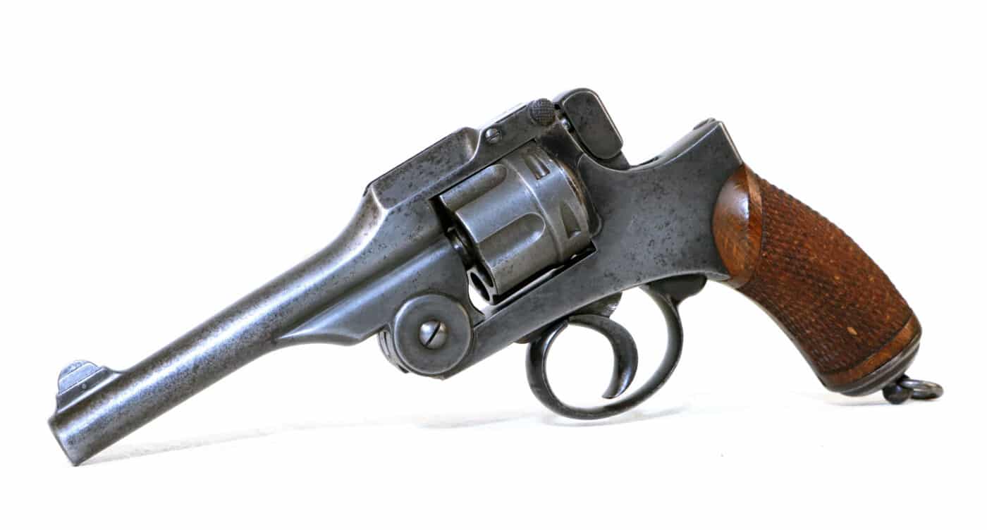 World War II Japan revolver