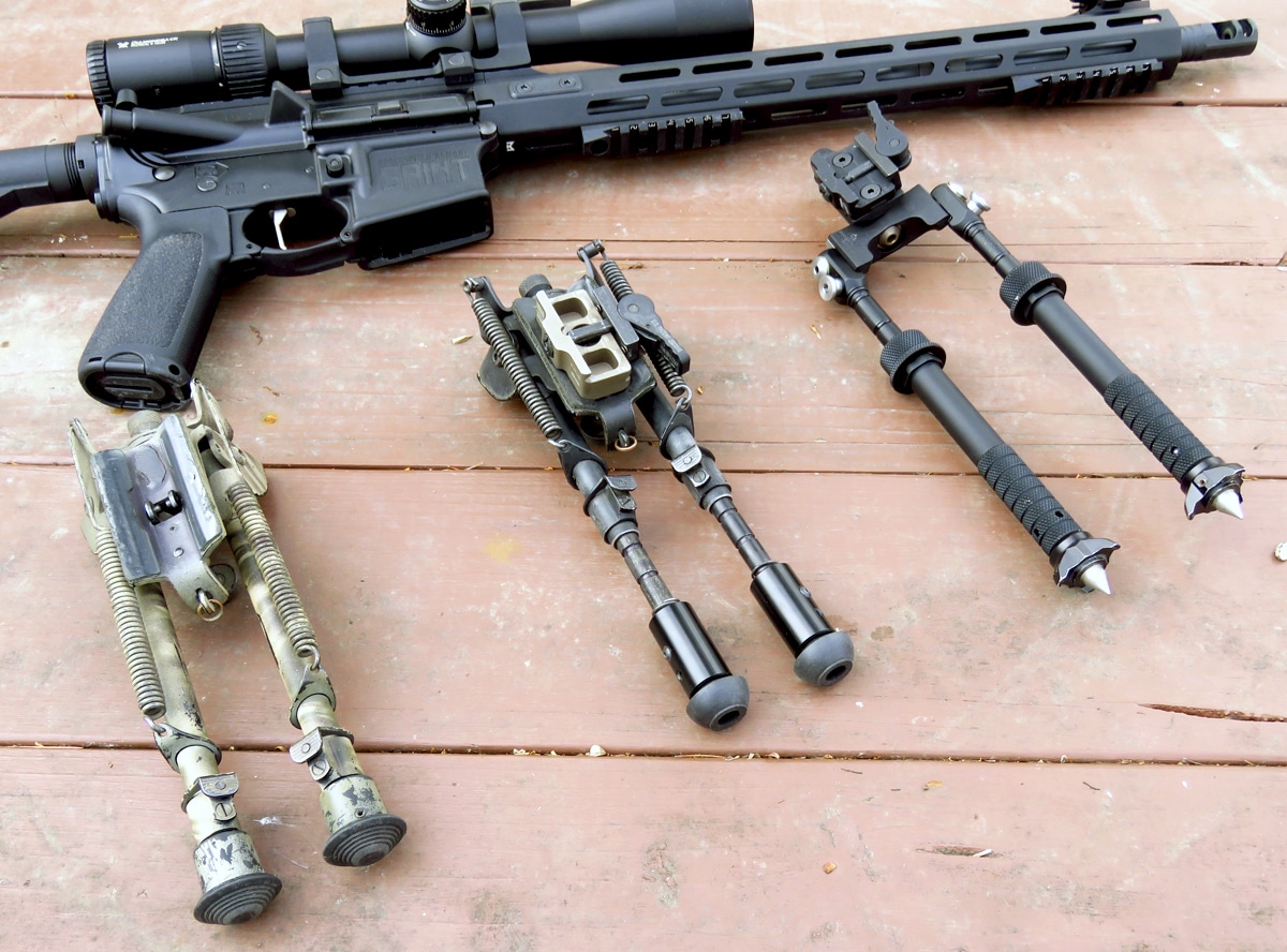 Bipod options next to AR rifle