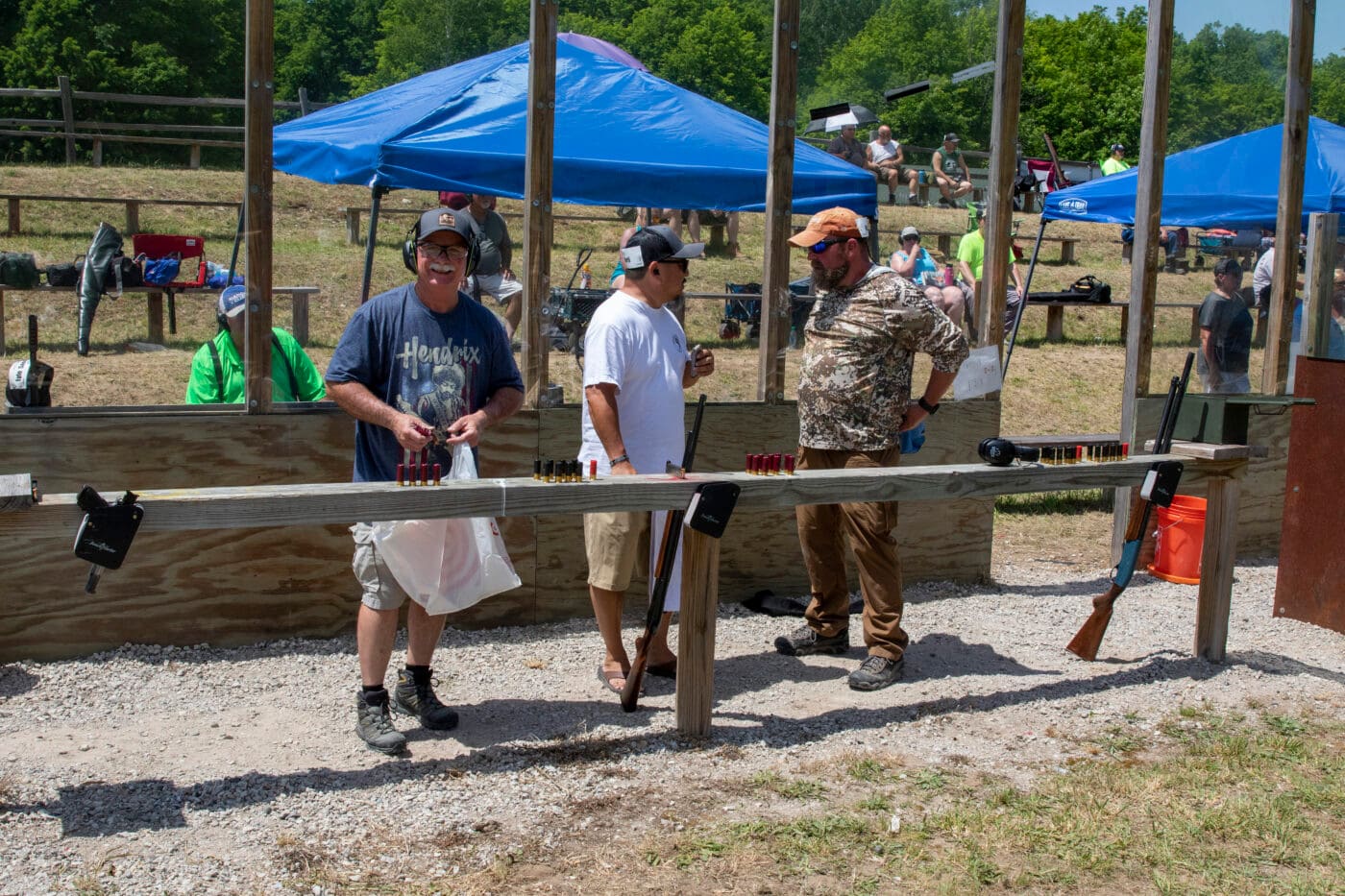 competitors at the 2022 pin shoot