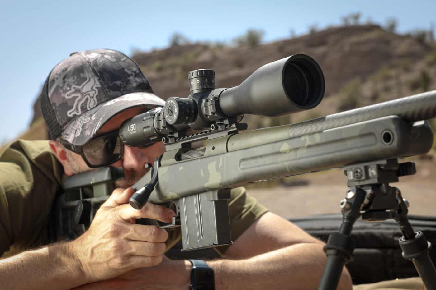 customized Springfield Armory Waypoint 2020 bolt action rifle