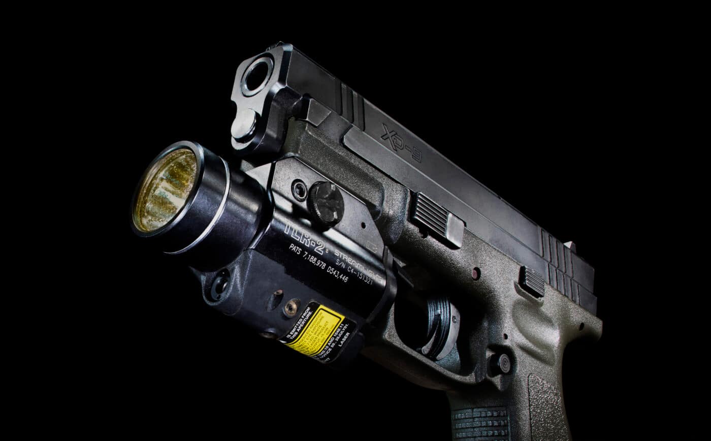 runtime of a weapon mounted flashlight