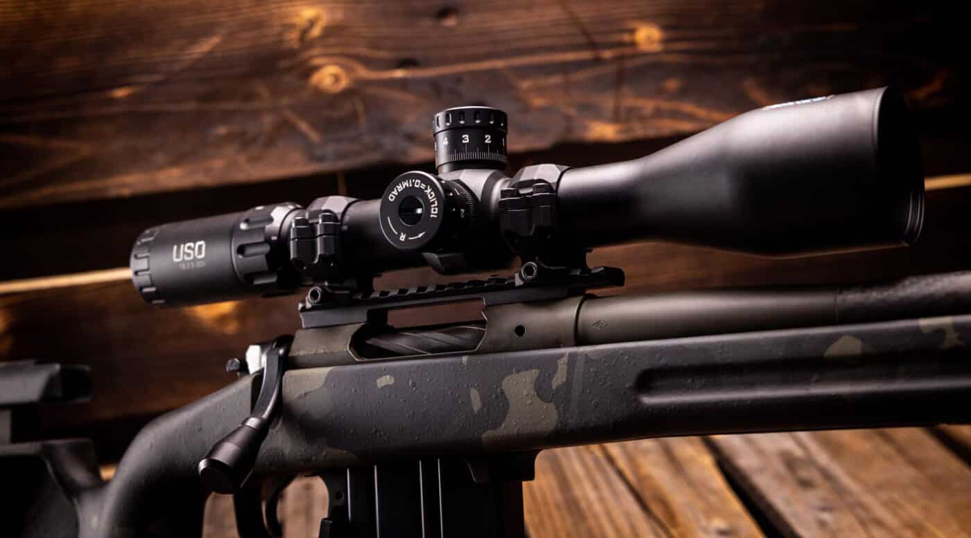 scope on a custom Waypoint rifle