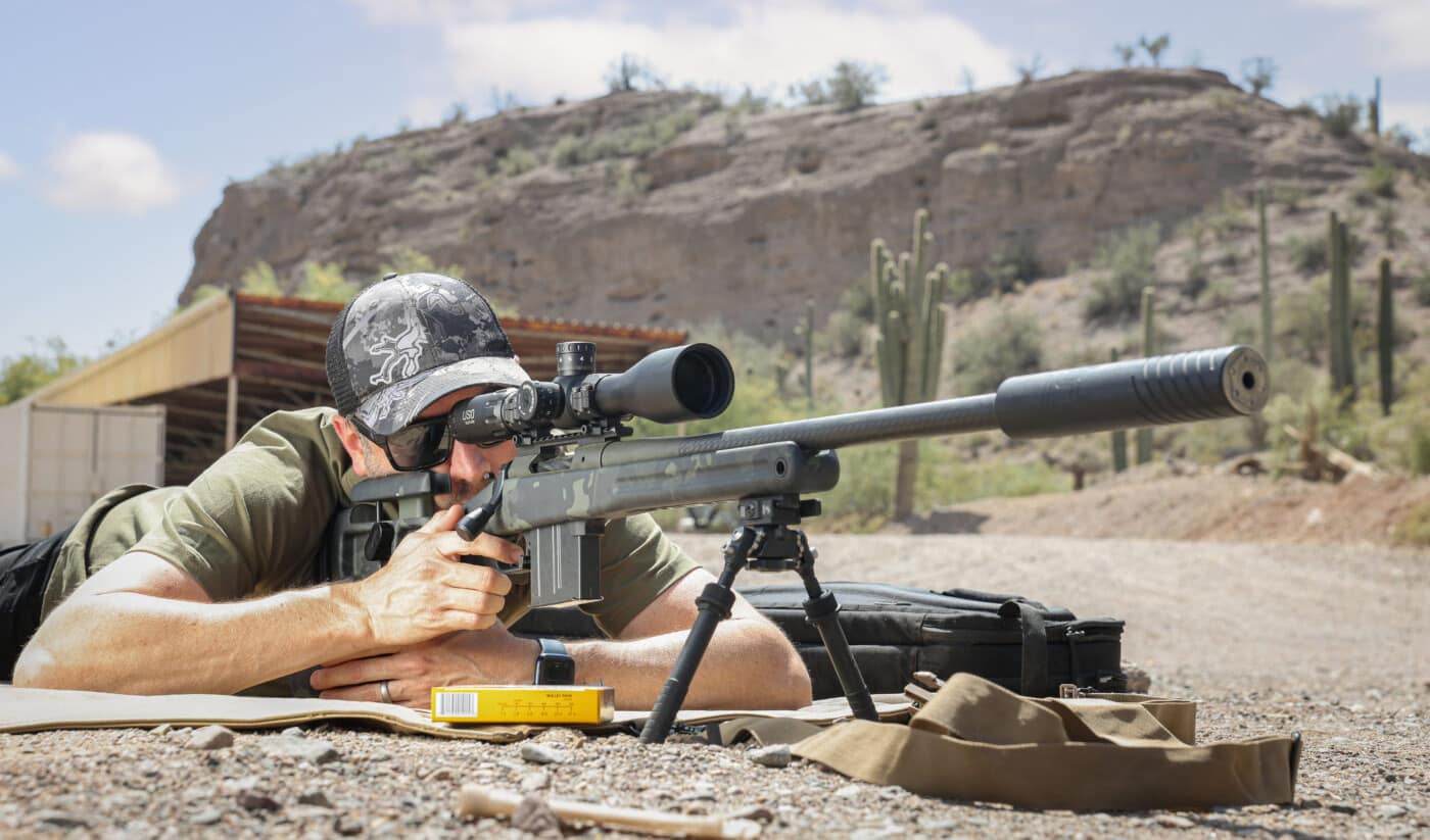 shooting a custom Springfield Waypoint