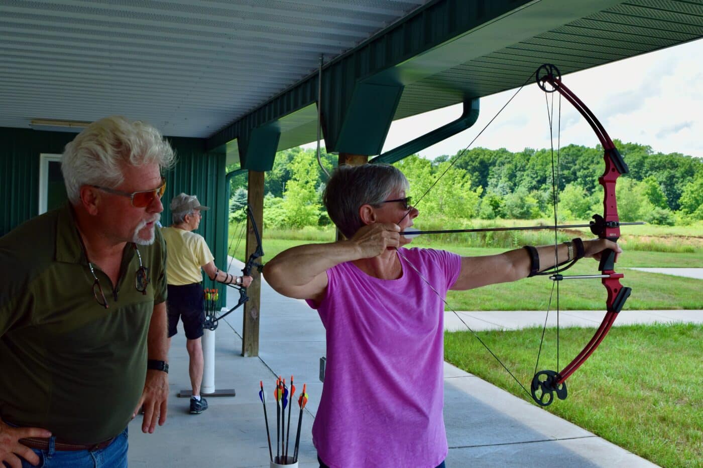 Archery Training at Couples for Liberty Seminar