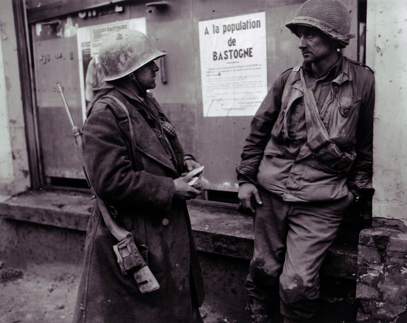 M1 Carbine carried in Bastogne during the Battle of the Bulge