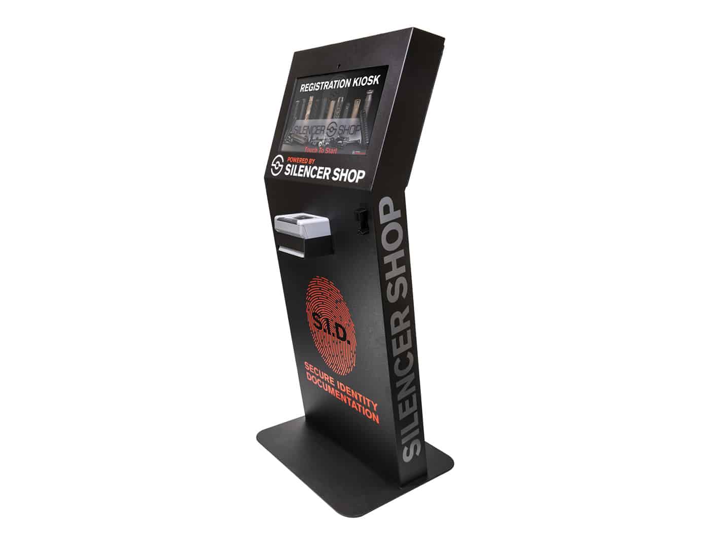 Silencer Shop kiosks