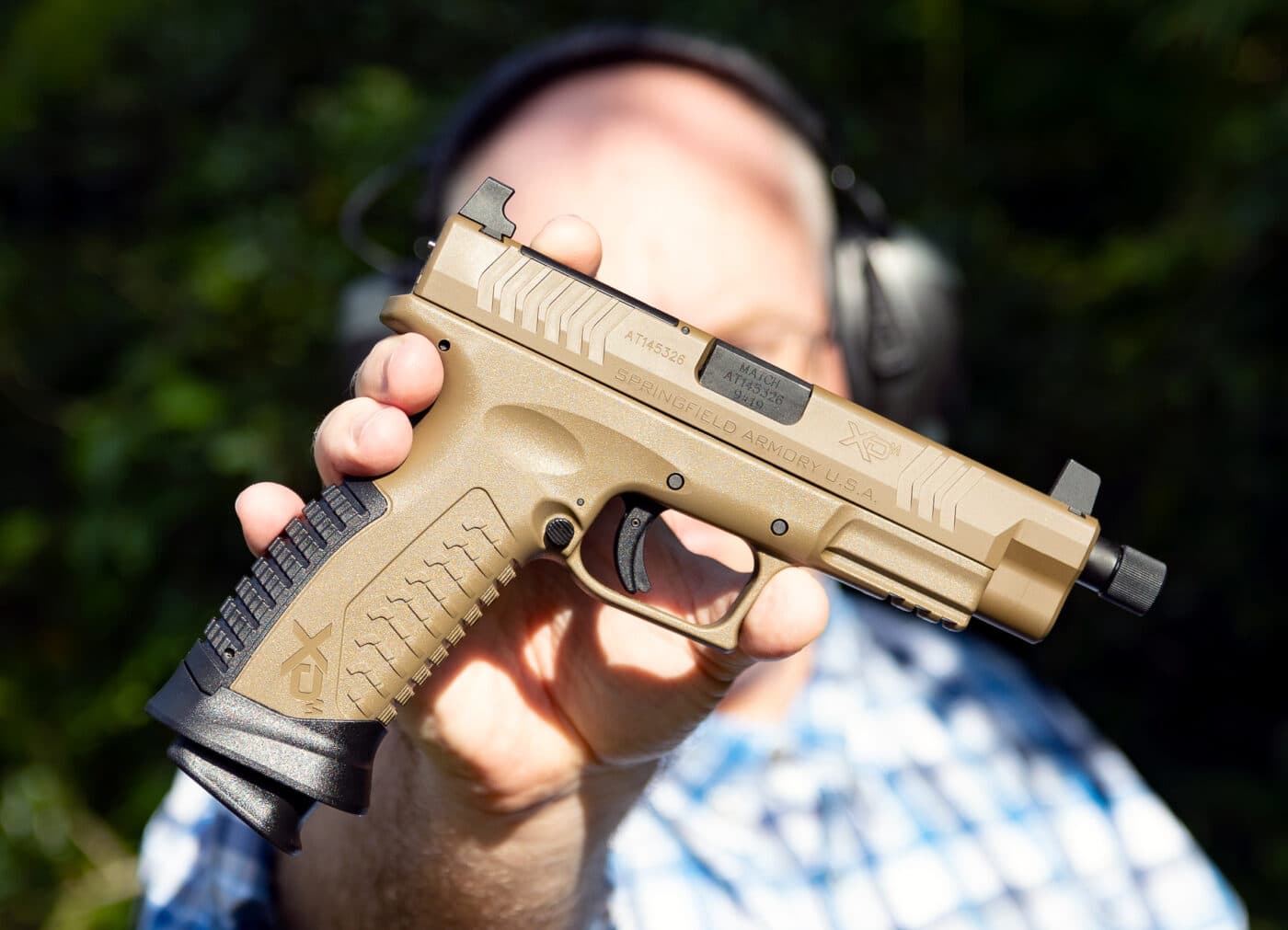 Springfield XD-M upgraded with new magwell