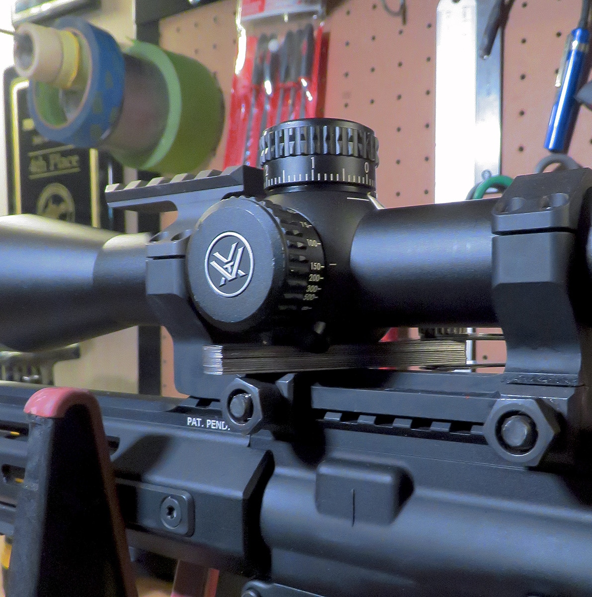 installing a rifle scope