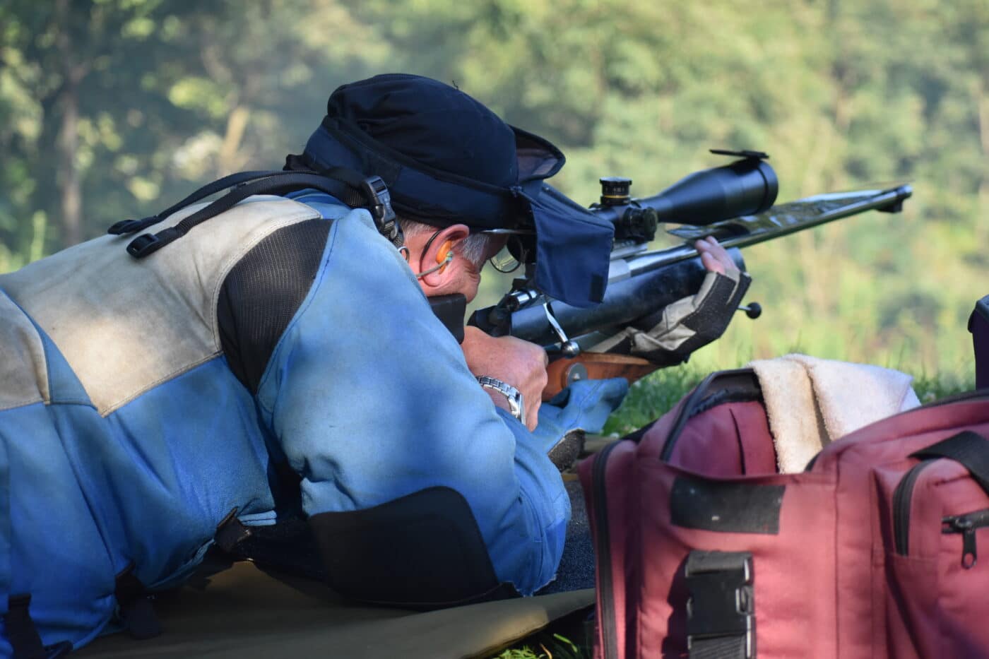 Long range rifle shooting competition