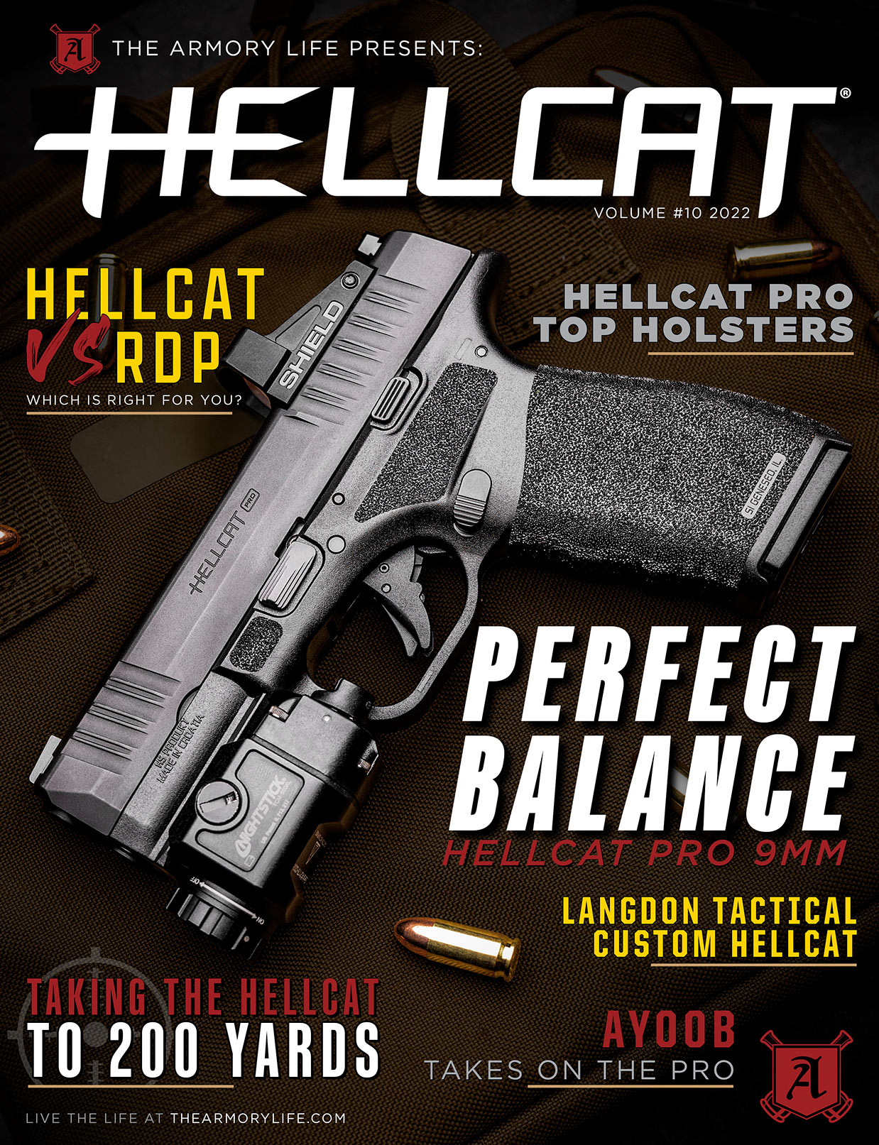 Cover for The Armory Life Digital Magazine Volume 10: Hellcat