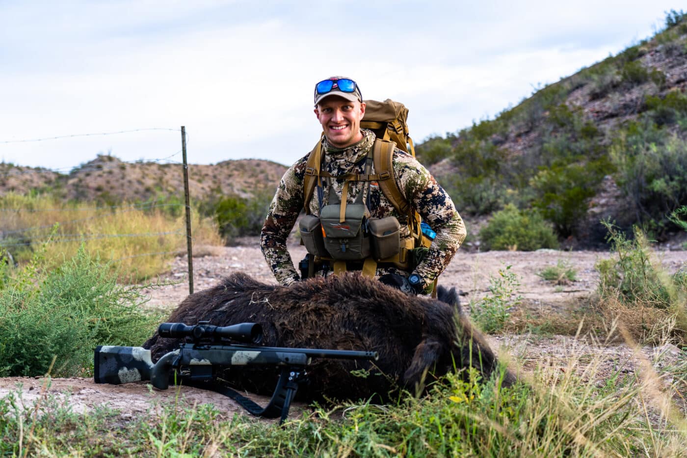 Testing the Burris HD 5-25x50 on a pig hunt