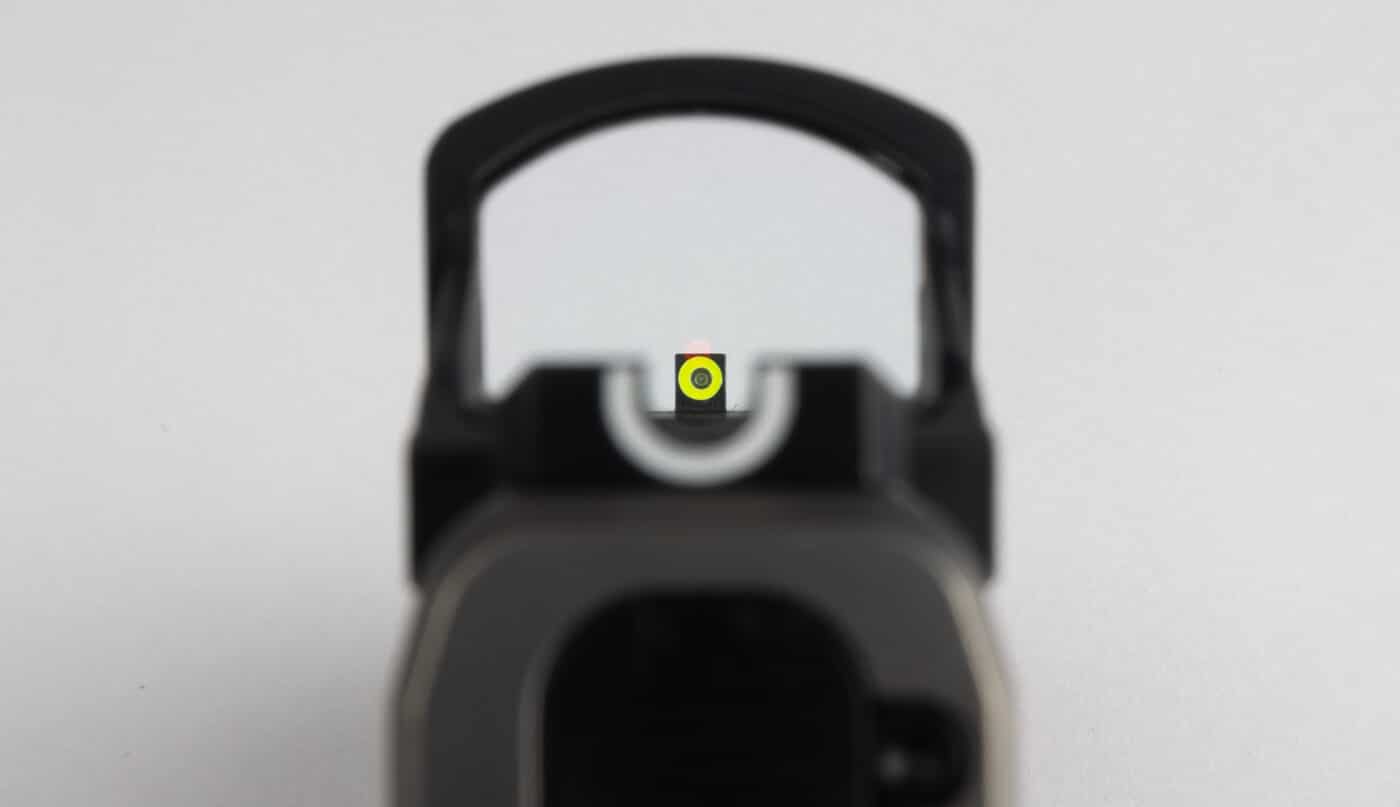 U-Dot Sights through Shield RMSc Red Dot on Hellcat