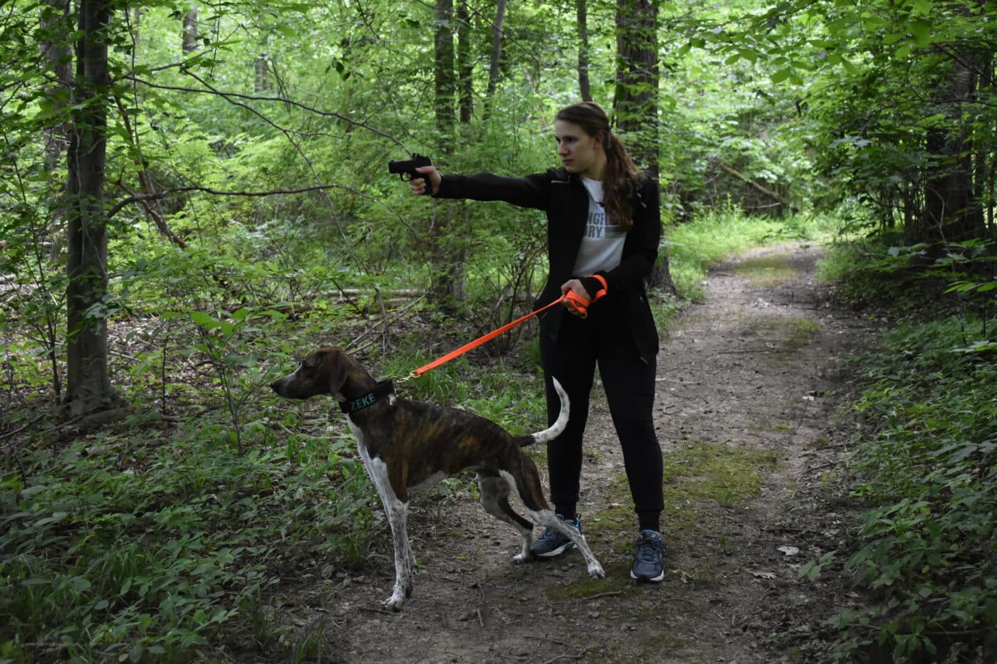 Woman wearing CCW clothing