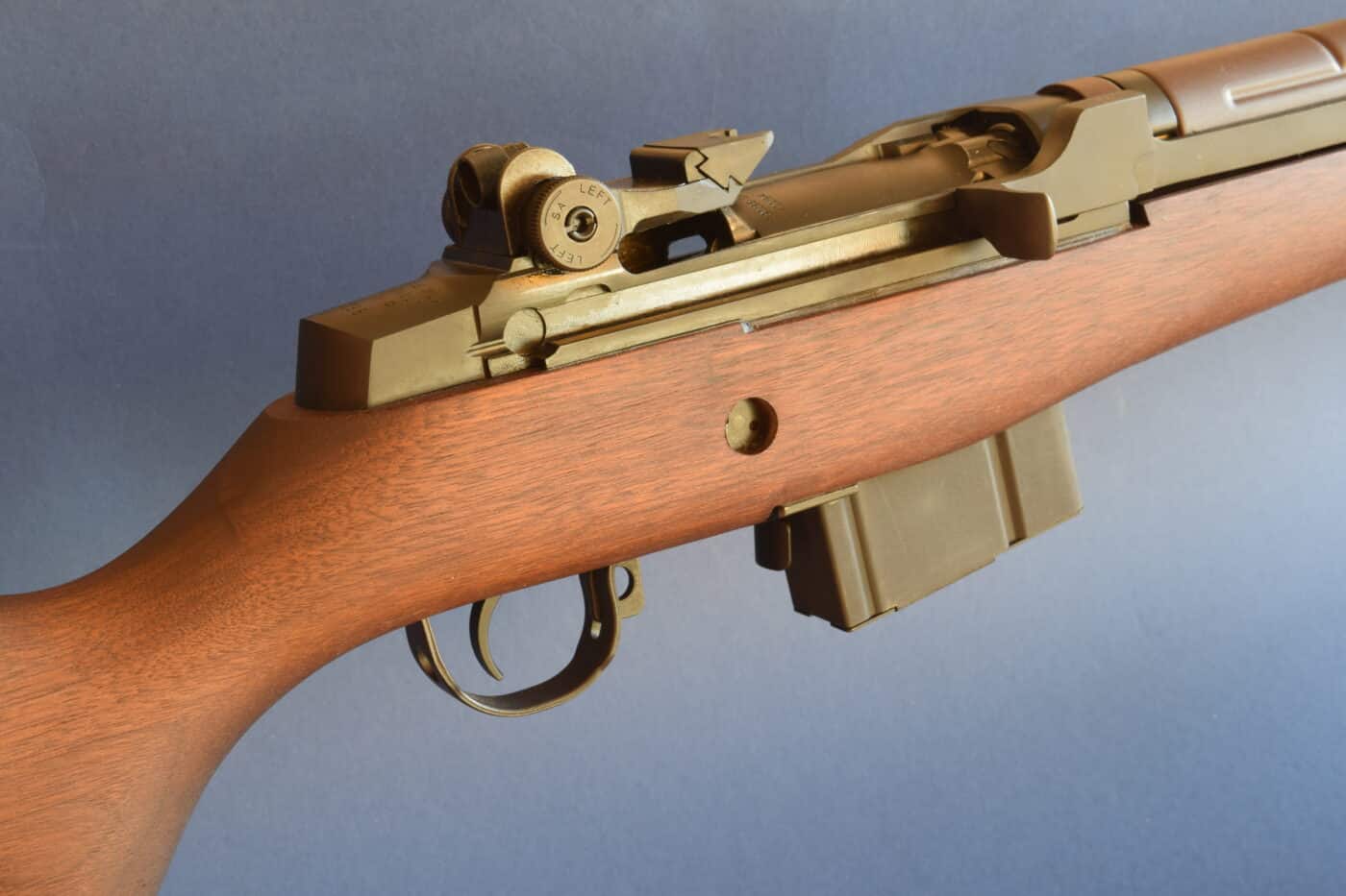 M1A semi-auto rifle for hunting