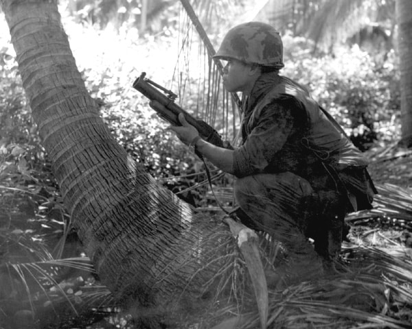 Queens Cobras M79 Grenade Launcher in Vietnam