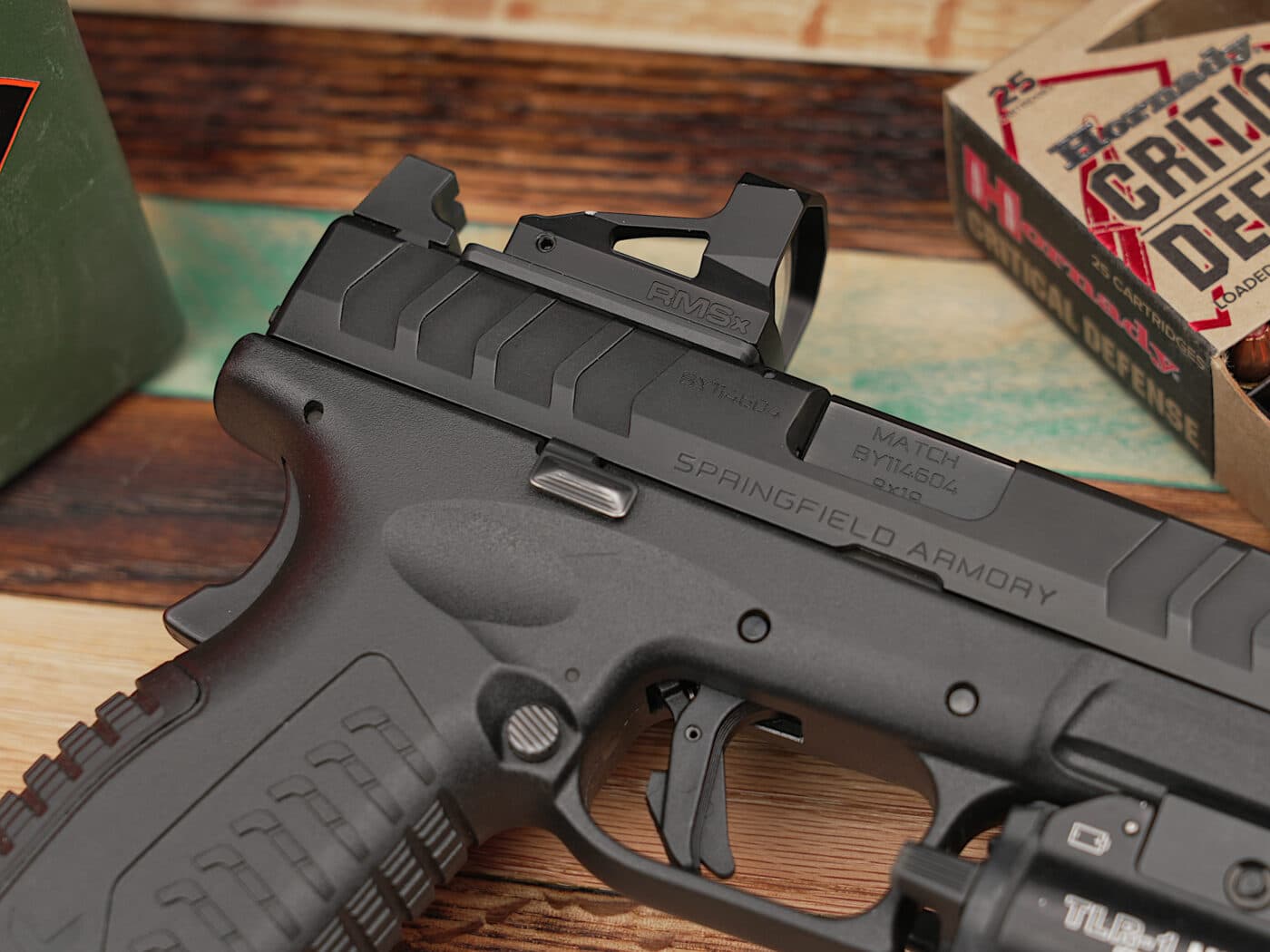 Shield RMSx on Springfield XD-M Elite