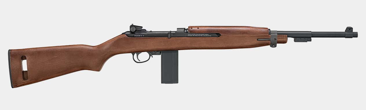 Springfield Armory M1 Carbine CO2 Blowback Rifle .177 BB Air Rifle, Wood Stock