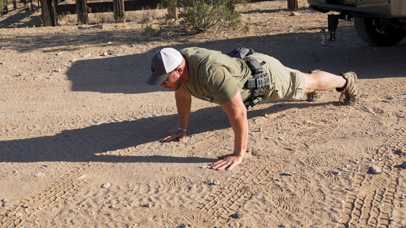 pushups for shooting training