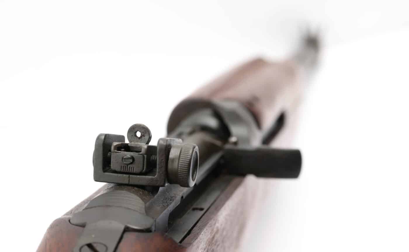 sights on Springfield M1 carbine