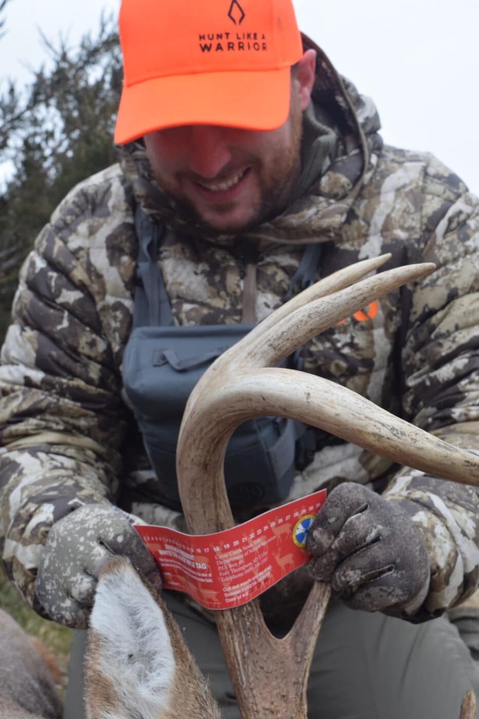 taking a whitetail buck with handgun hunting in 10mm and 45