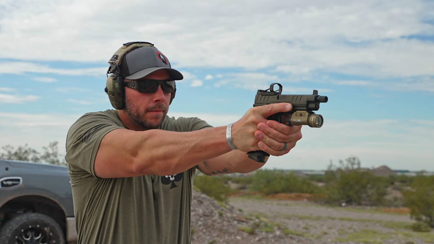 testing the Shield RMSx at the range