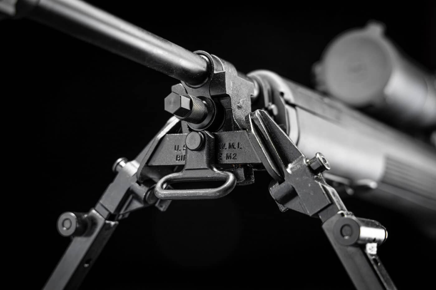 attachment point on m1a for the m2 bipod