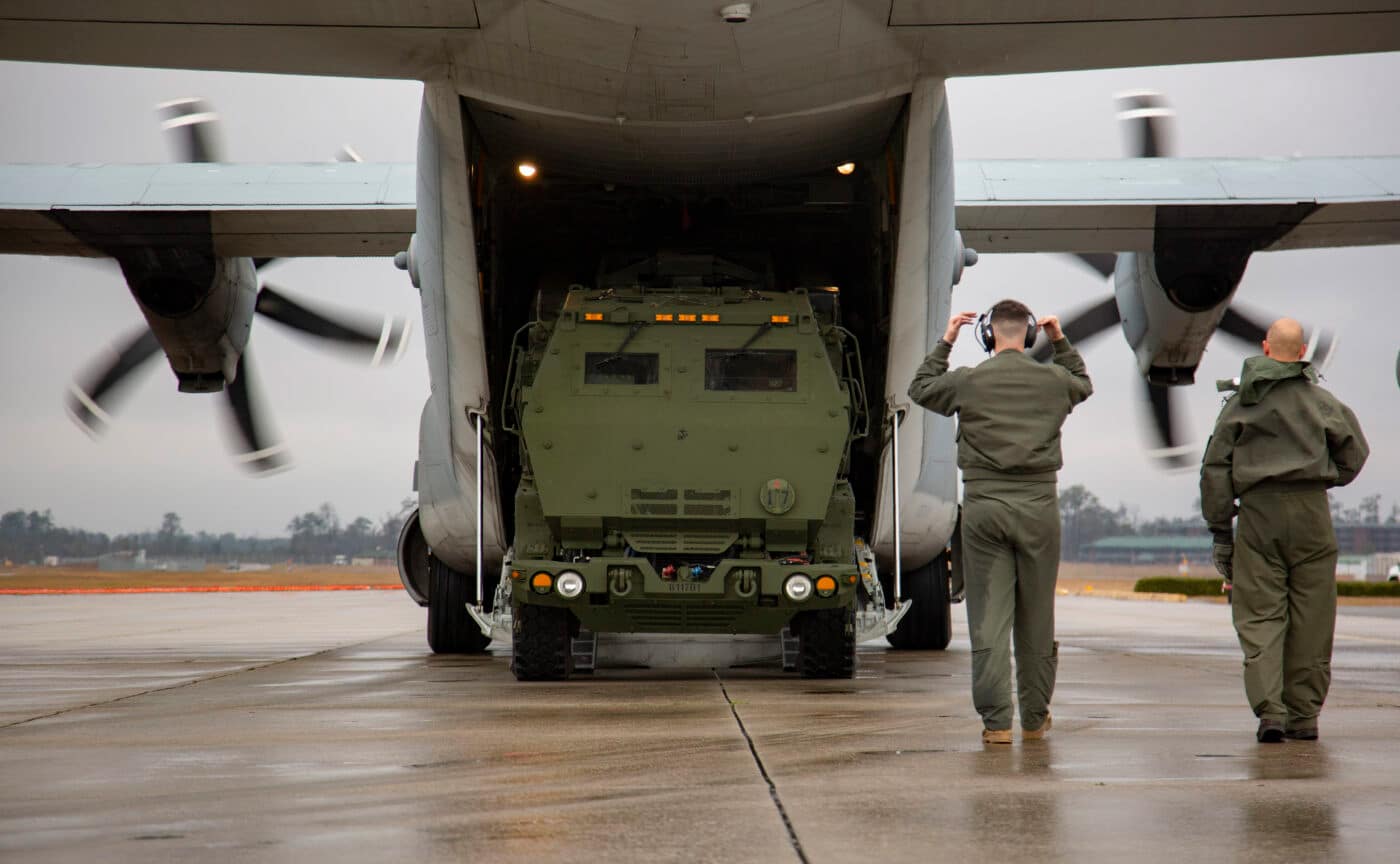 himars transported in c-130