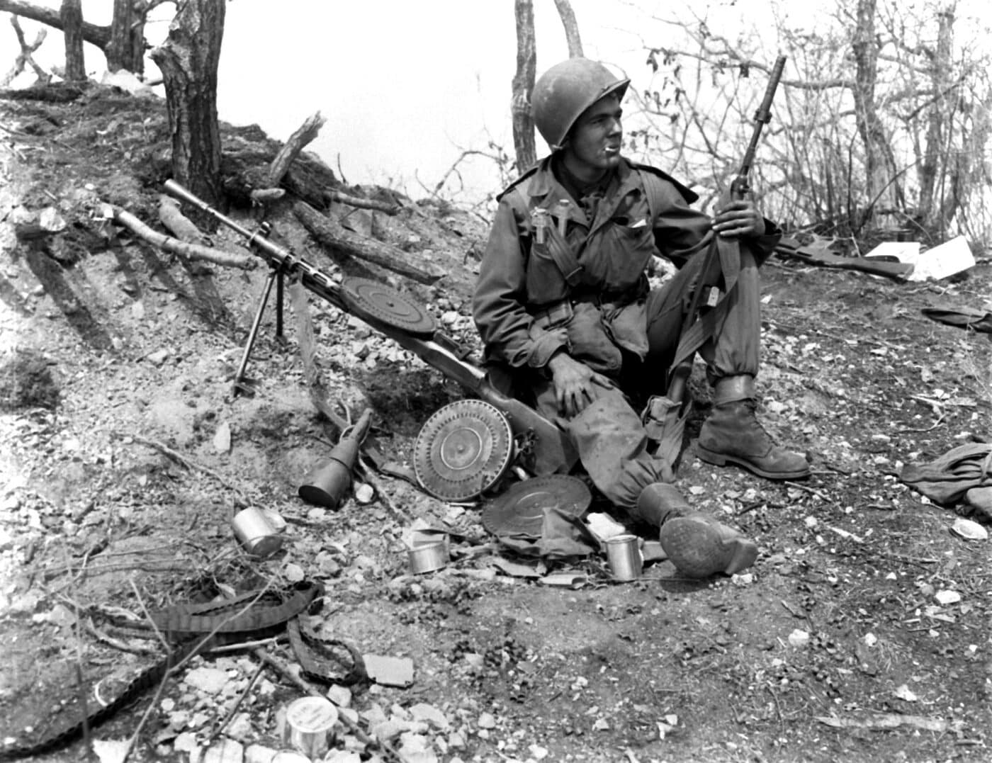 m1 helmet in korean war