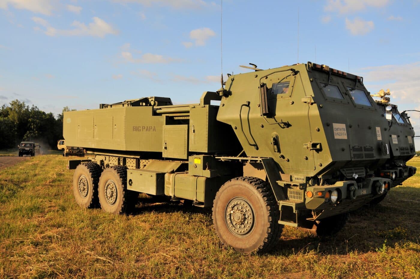 m142 himars profile view