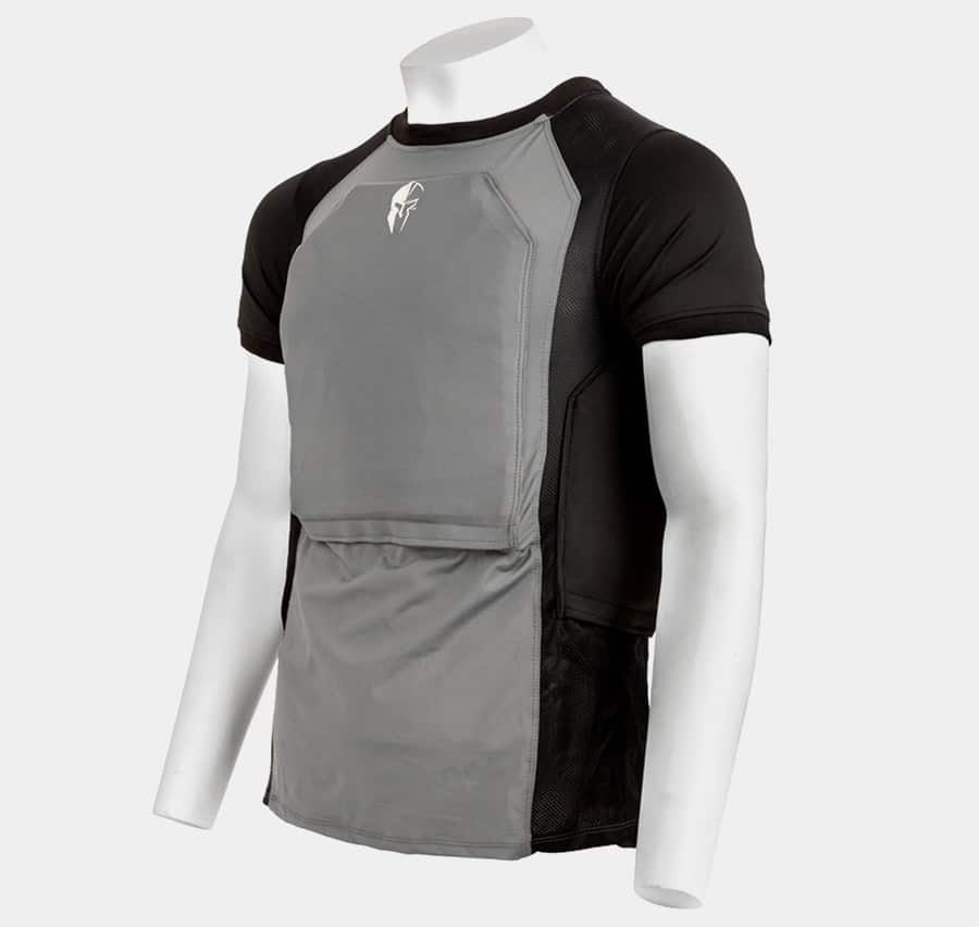 Spartan Armor Systems Ghost Concealment Shirt with Flex Fused Core Level IIIA Soft Armor Panels