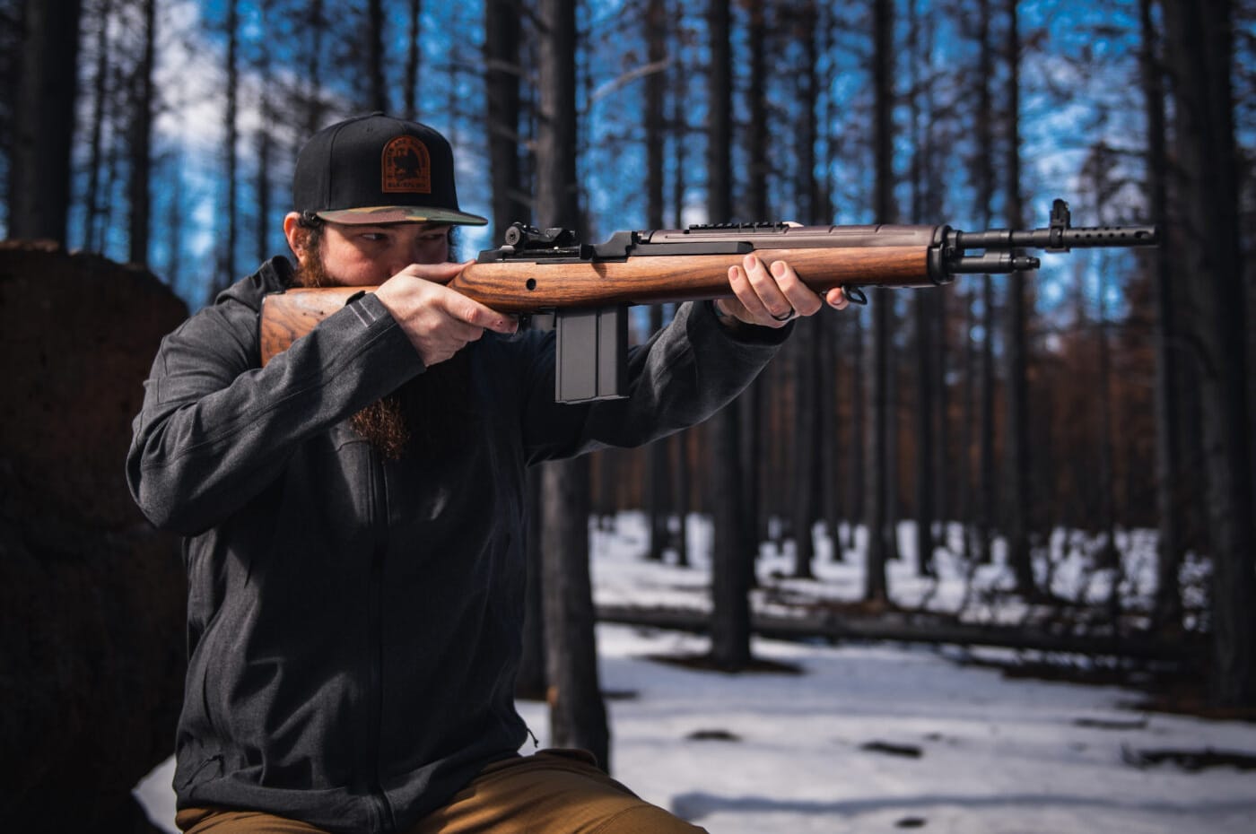 shooting the m1a shoulder fired weapon